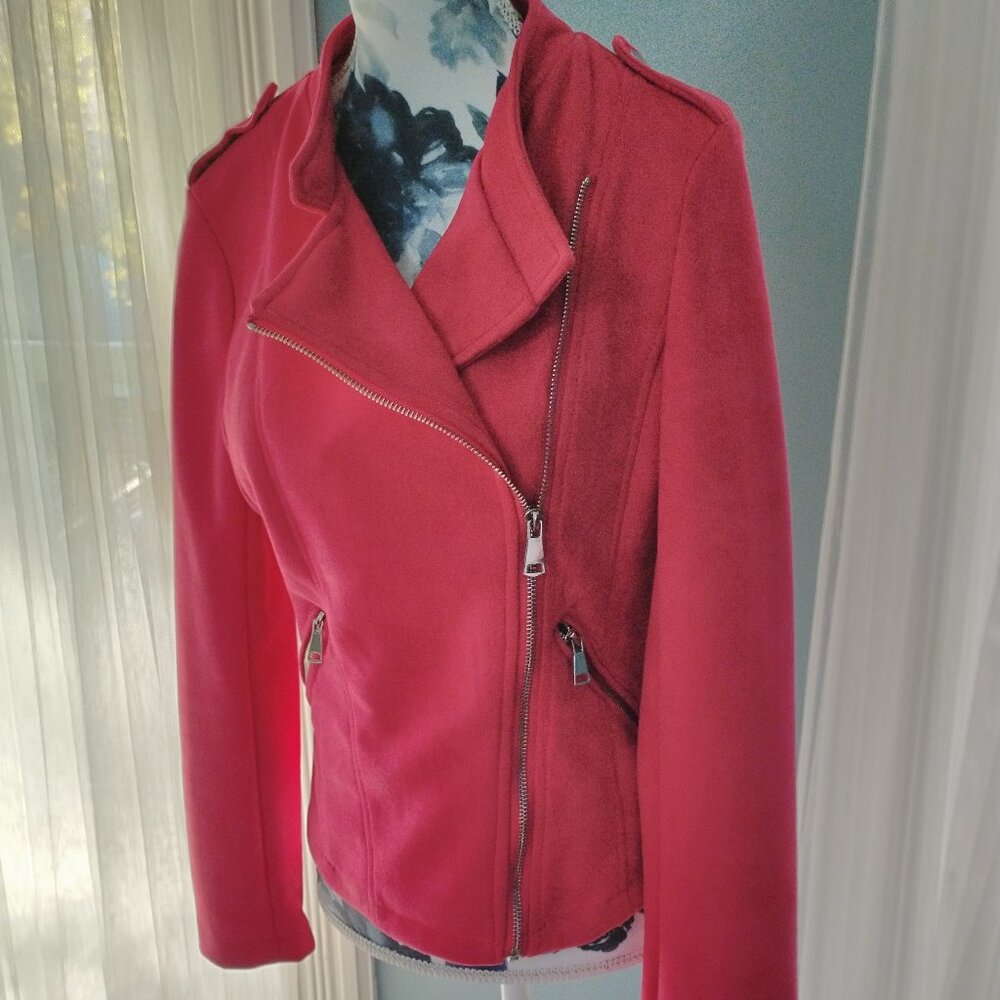 Moto Jacket Vegan Suede